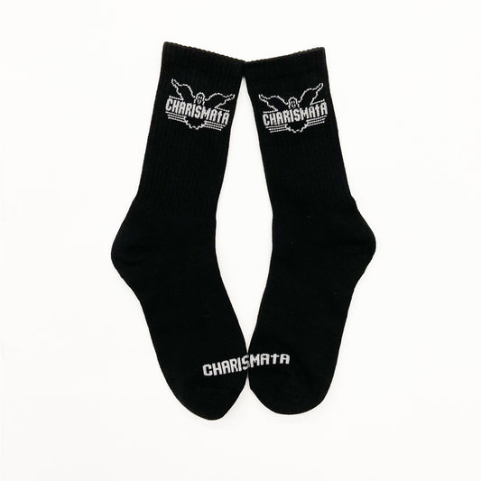 Black Cotton Socks